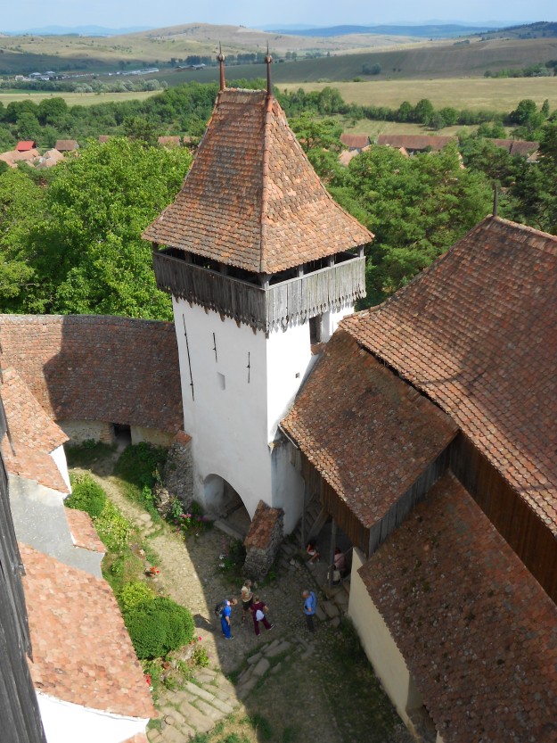 The UNESCO World Heritage fortified church in Viscri