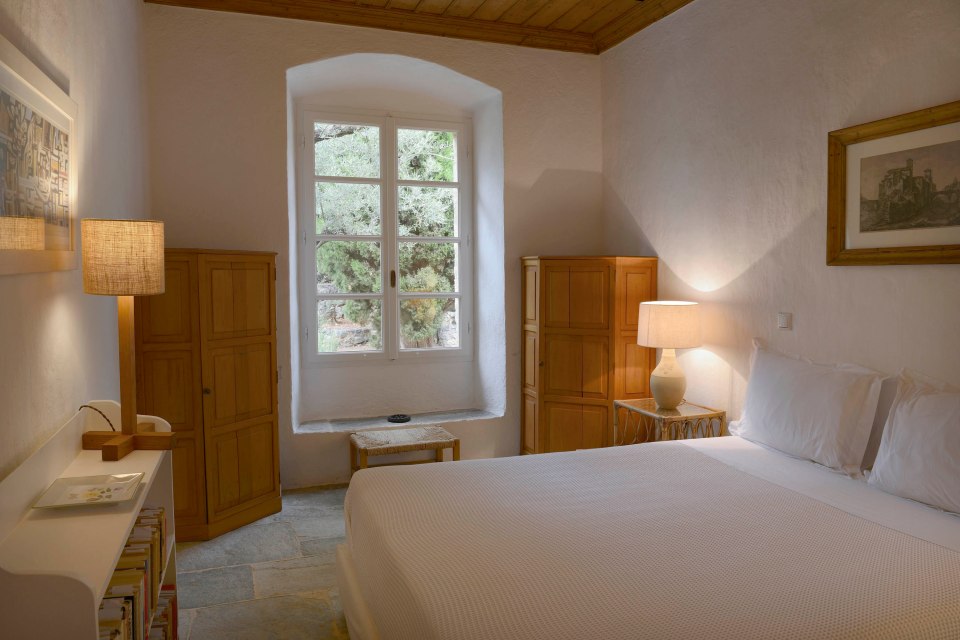 Patrick and Joan Leigh Fermor house - guest room